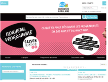 Tablet Screenshot of mulhouse.universitepopulaire.fr
